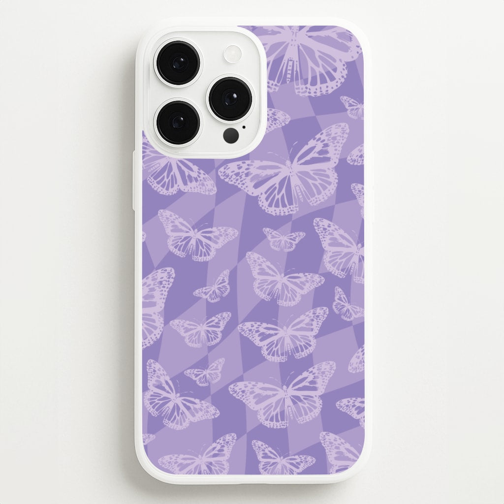 Abstract Butterflies Pattern - Olivia Phone Case for iPhone 13 Pro Max
