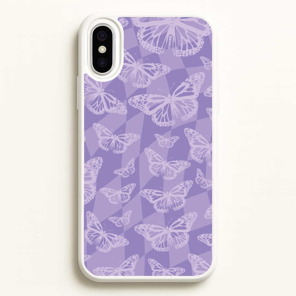Abstract Butterflies Pattern - Olivia Phone Case for iPhone XS Max