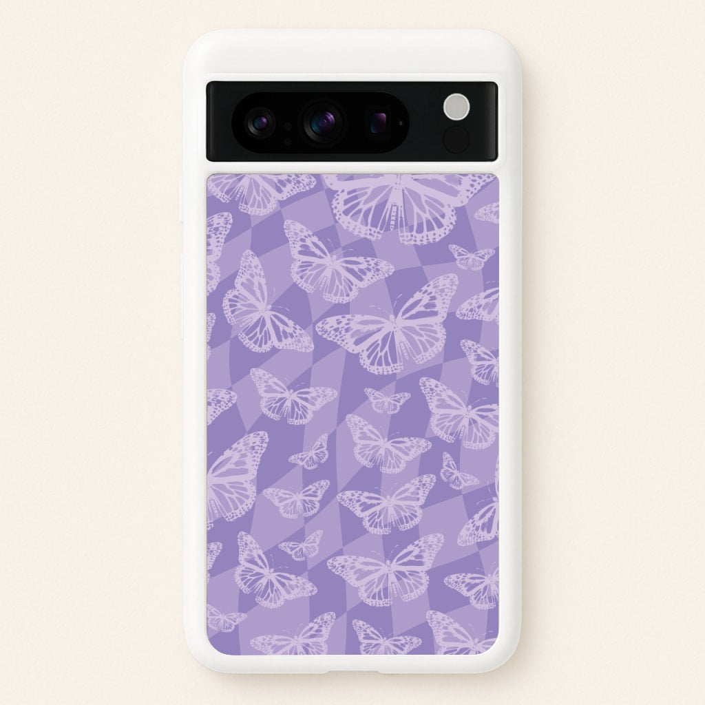 Abstract Butterflies Pattern - Olivia Phone Case for Google Pixel 8 Pro