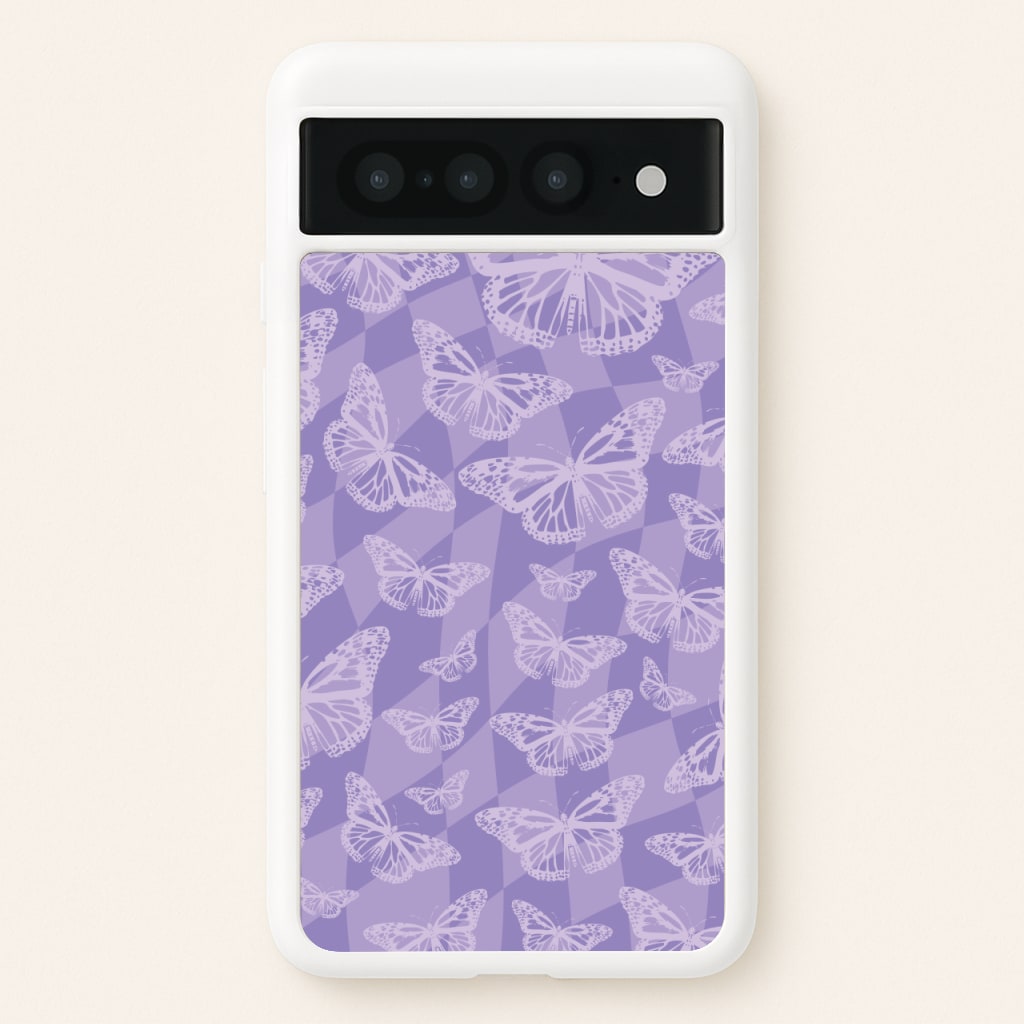 Abstract Butterflies Pattern - Olivia Phone Case for Google Pixel 7 Pro