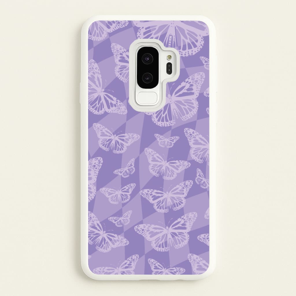 Abstract Butterflies Pattern - Olivia Phone Case for Galaxy S9 Plus