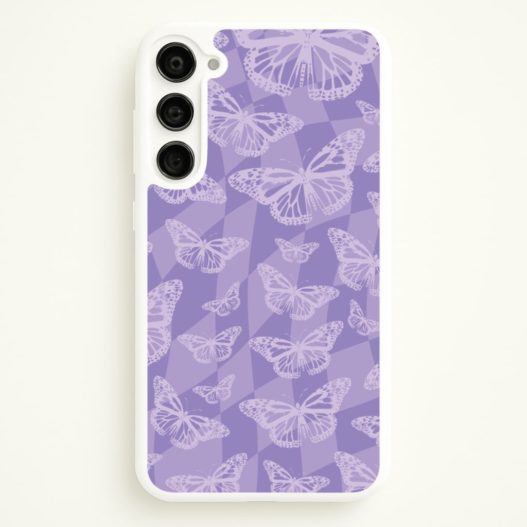 Abstract Butterflies Pattern - Olivia Phone Case for Galaxy S23