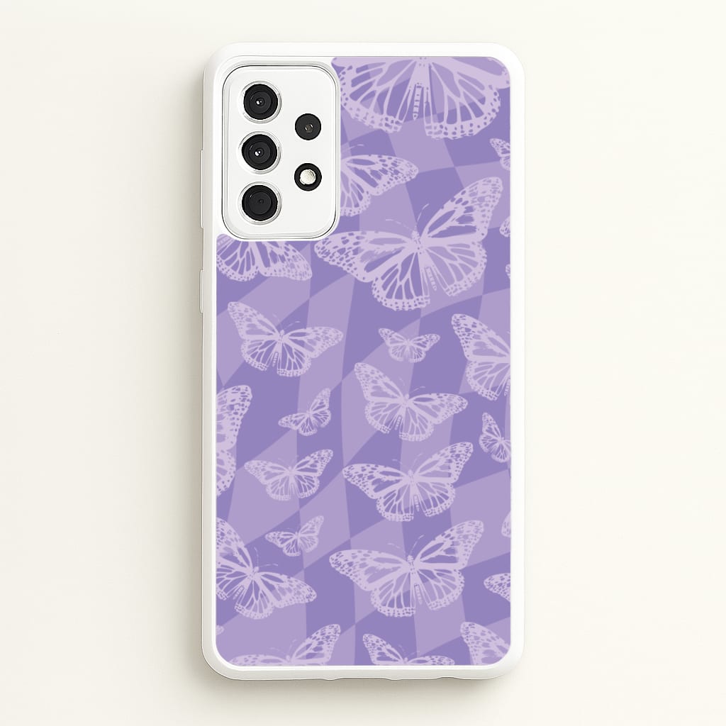 Abstract Butterflies Pattern - Olivia Phone Case for Galaxy A52 / A52s