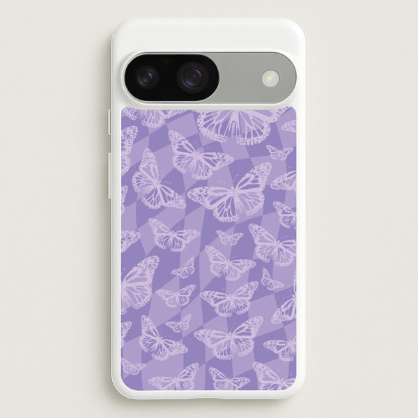 Abstract Butterflies Pattern - Olivia Phone Case for Google Pixel 9 / 9 Pro