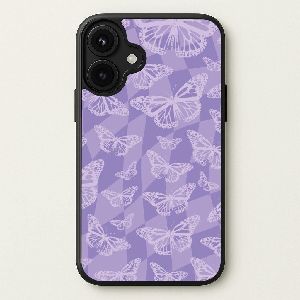 Abstract Butterflies Pattern Phone Case for iPhone 17