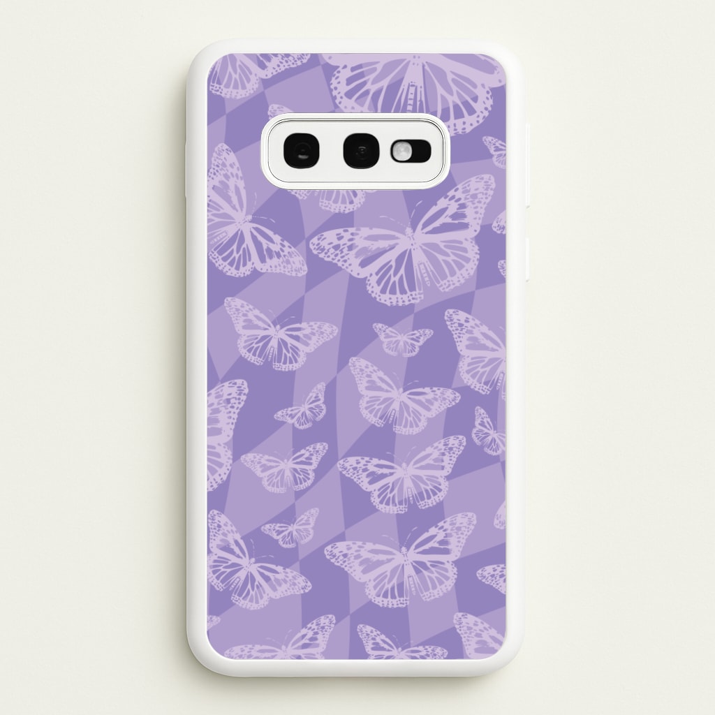 Abstract Butterflies Pattern - Olivia Phone Case for Galaxy S10e