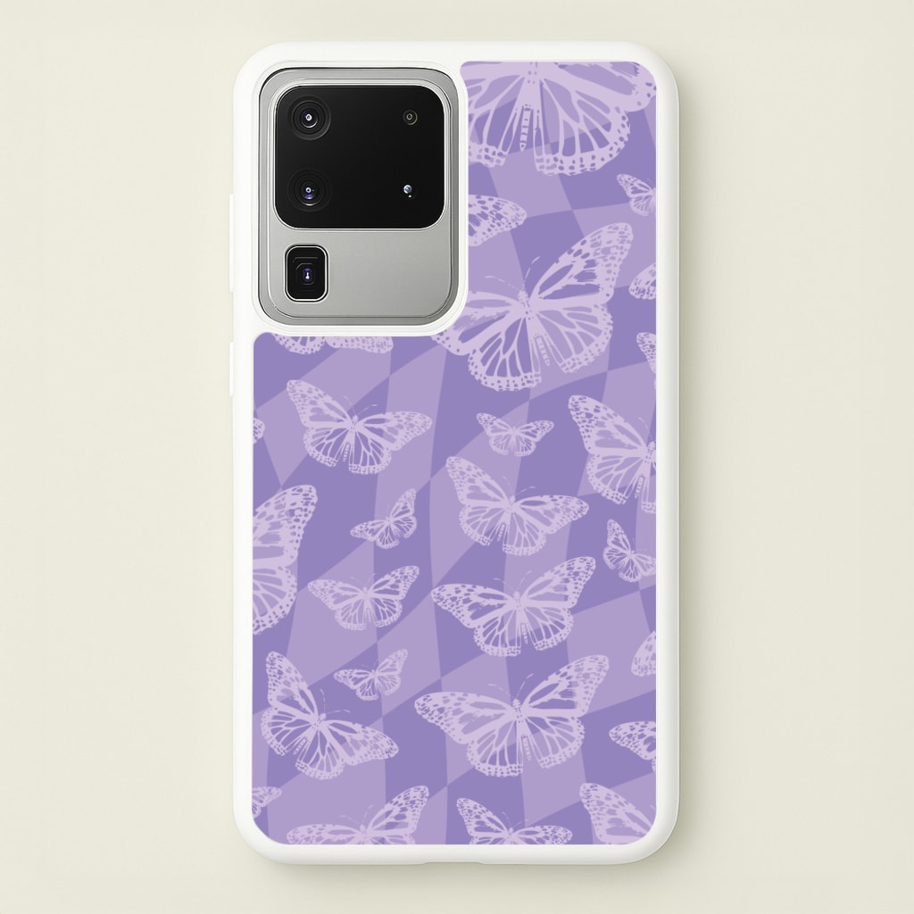 Abstract Butterflies Pattern - Olivia Phone Case for Galaxy S20 Ultra