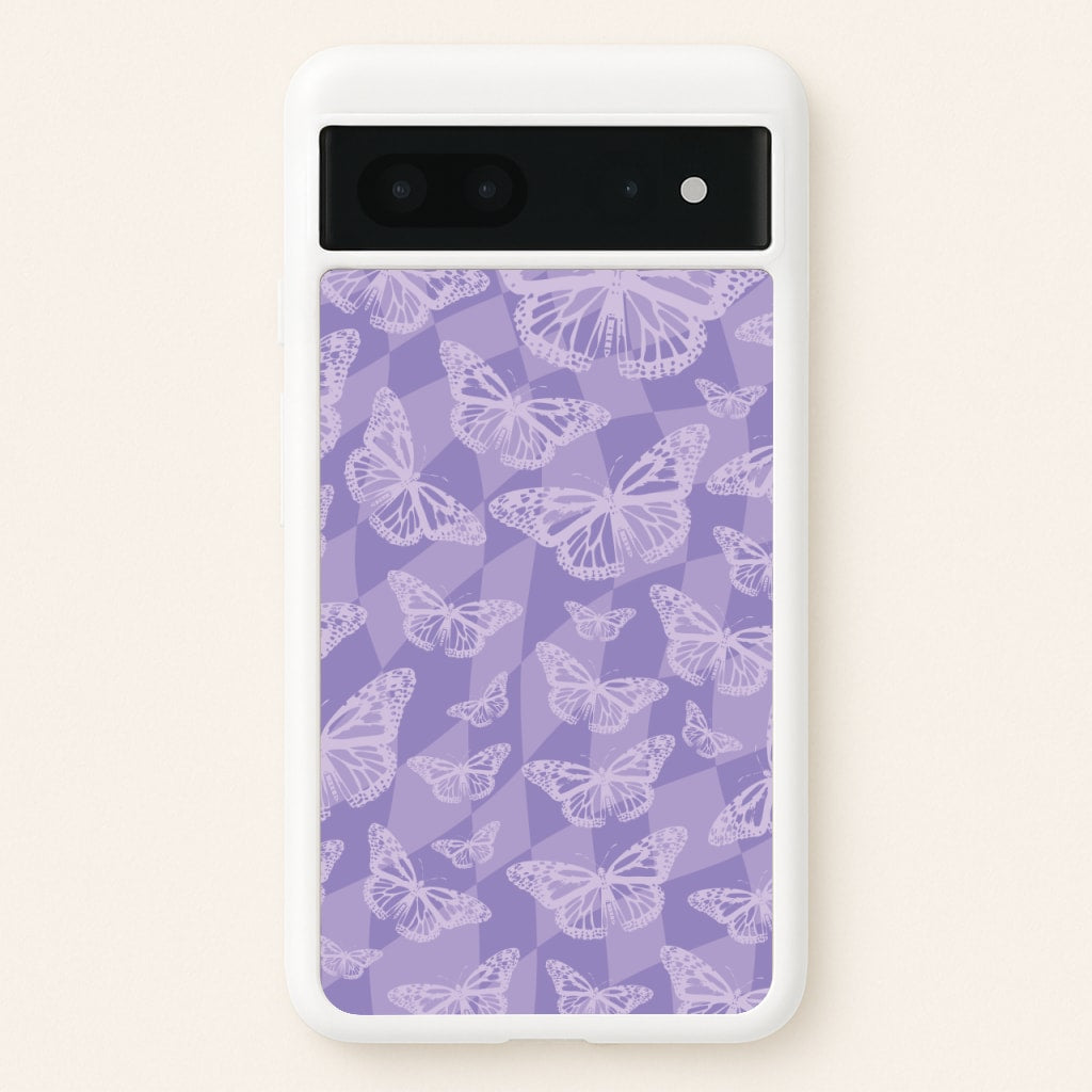 Abstract Butterflies Pattern - Olivia Phone Case for Google Pixel 7