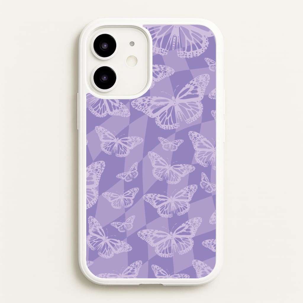 Abstract Butterflies Pattern - Olivia Phone Case for iPhone 12 / 12 Pro