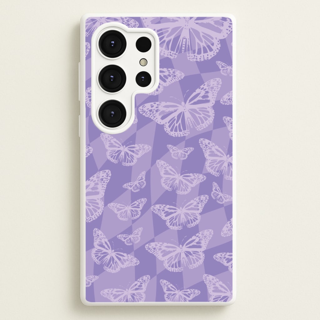 Abstract Butterflies Pattern - Olivia Phone Case for Galaxy S25 Ultra