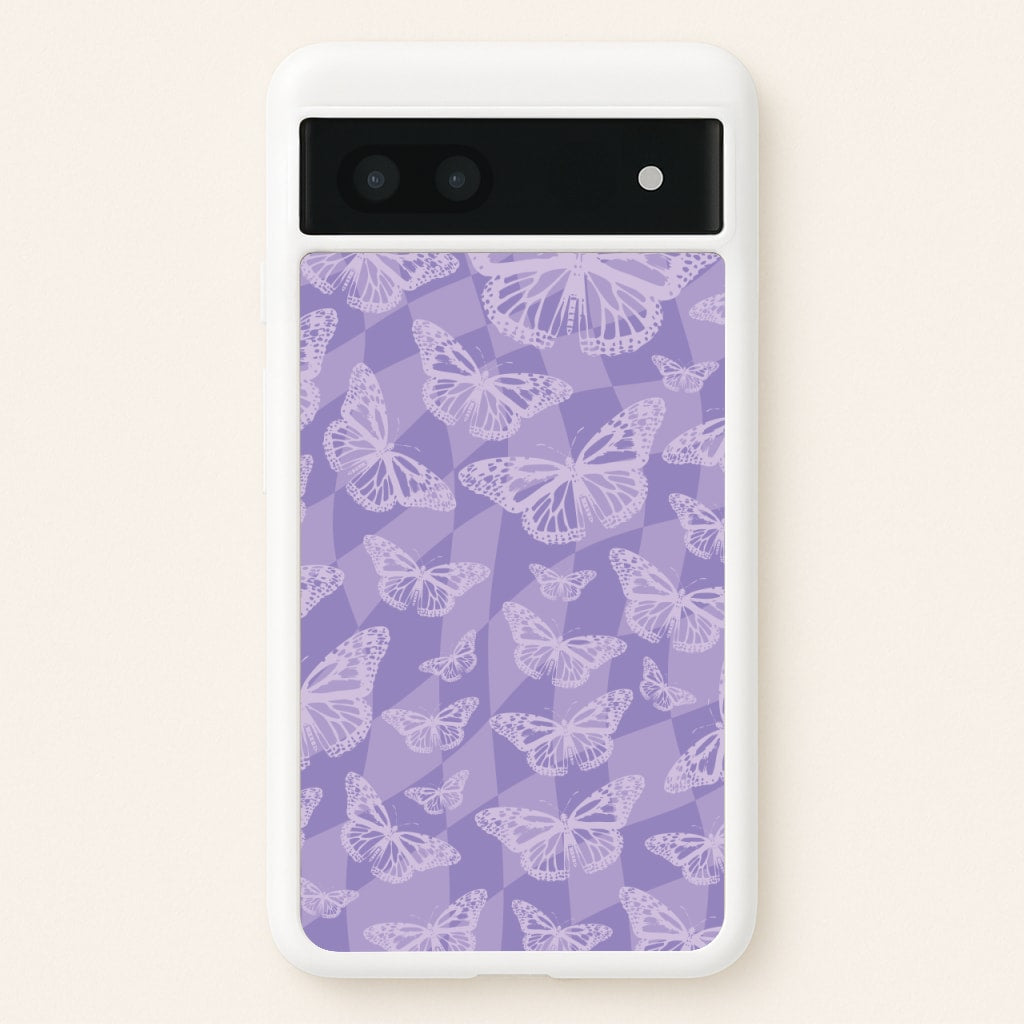 Abstract Butterflies Pattern - Olivia Phone Case for Google Pixel 7a