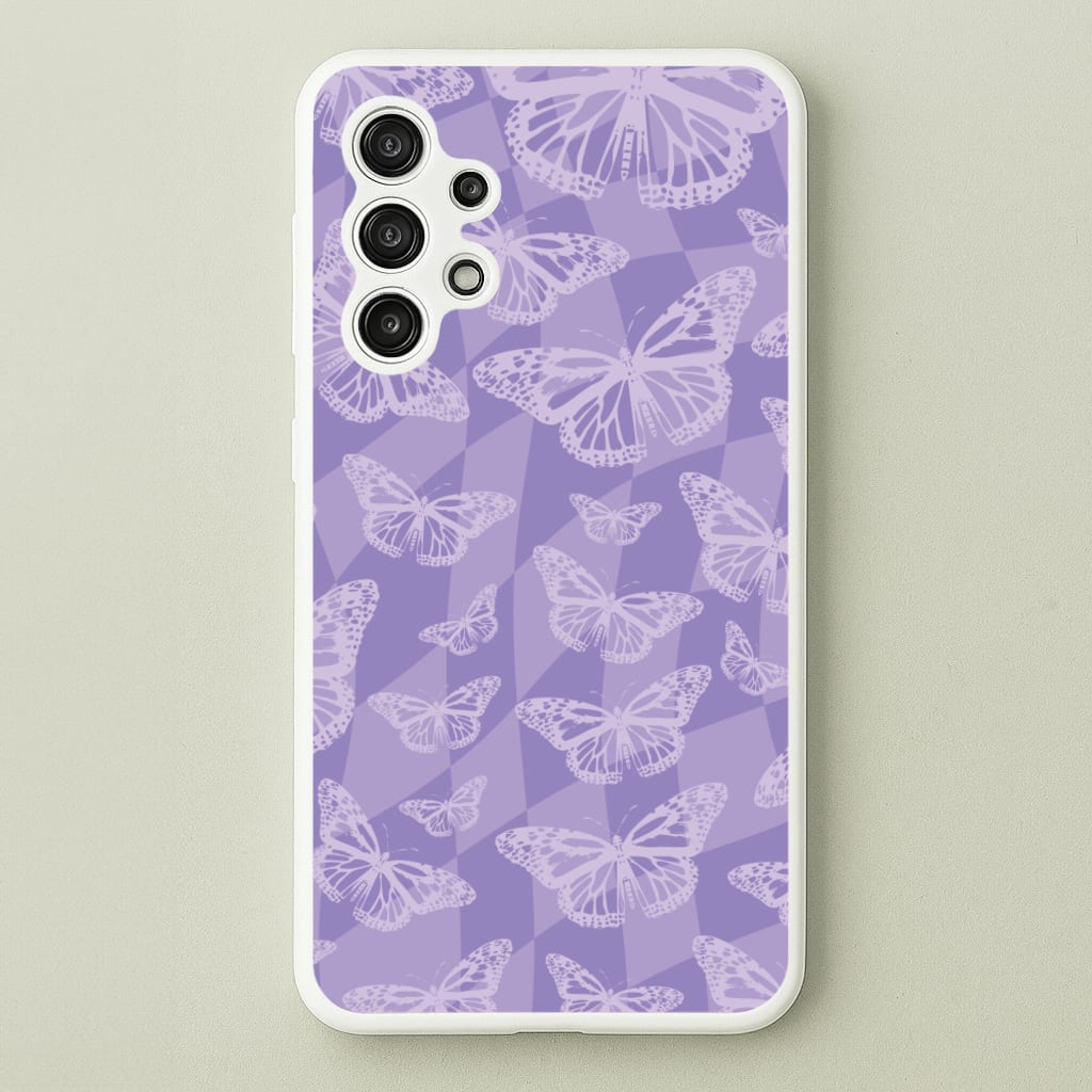 Abstract Butterflies Pattern - Olivia Phone Case for Galaxy A13