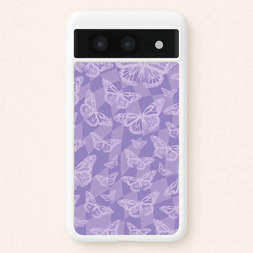 Abstract Butterflies Pattern - Olivia Phone Case for Google Pixel 8a