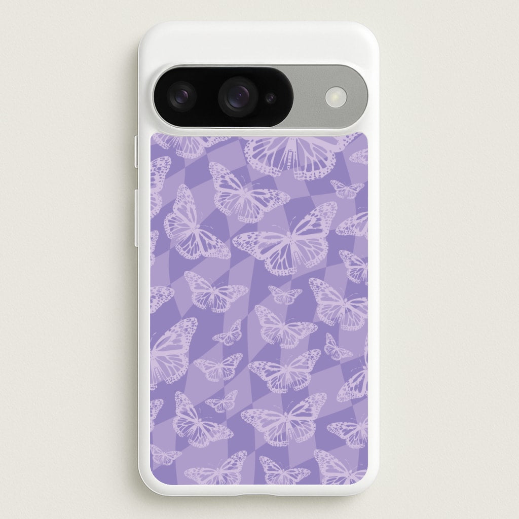 Abstract Butterflies Pattern Phone Case for Google Pixel 10 / 10 Pro