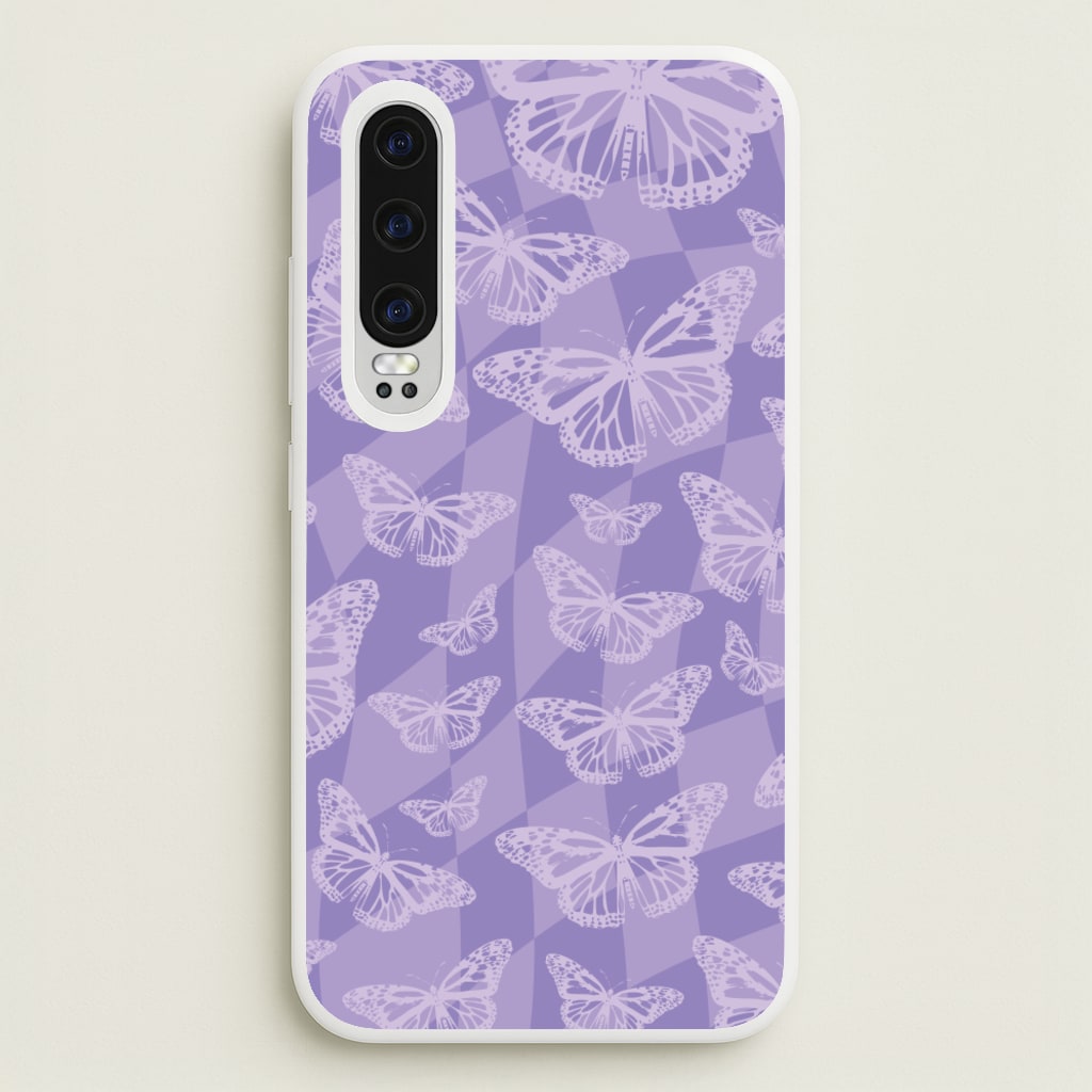 Abstract Butterflies Pattern - Olivia Phone Case for Huawei P30