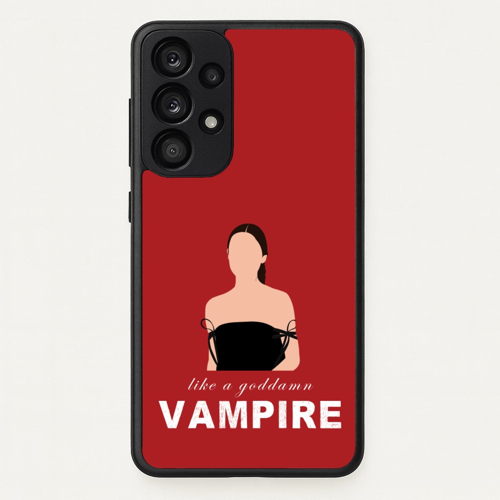 Goddamn Vampire - Olivia Phone Case for Galaxy A53