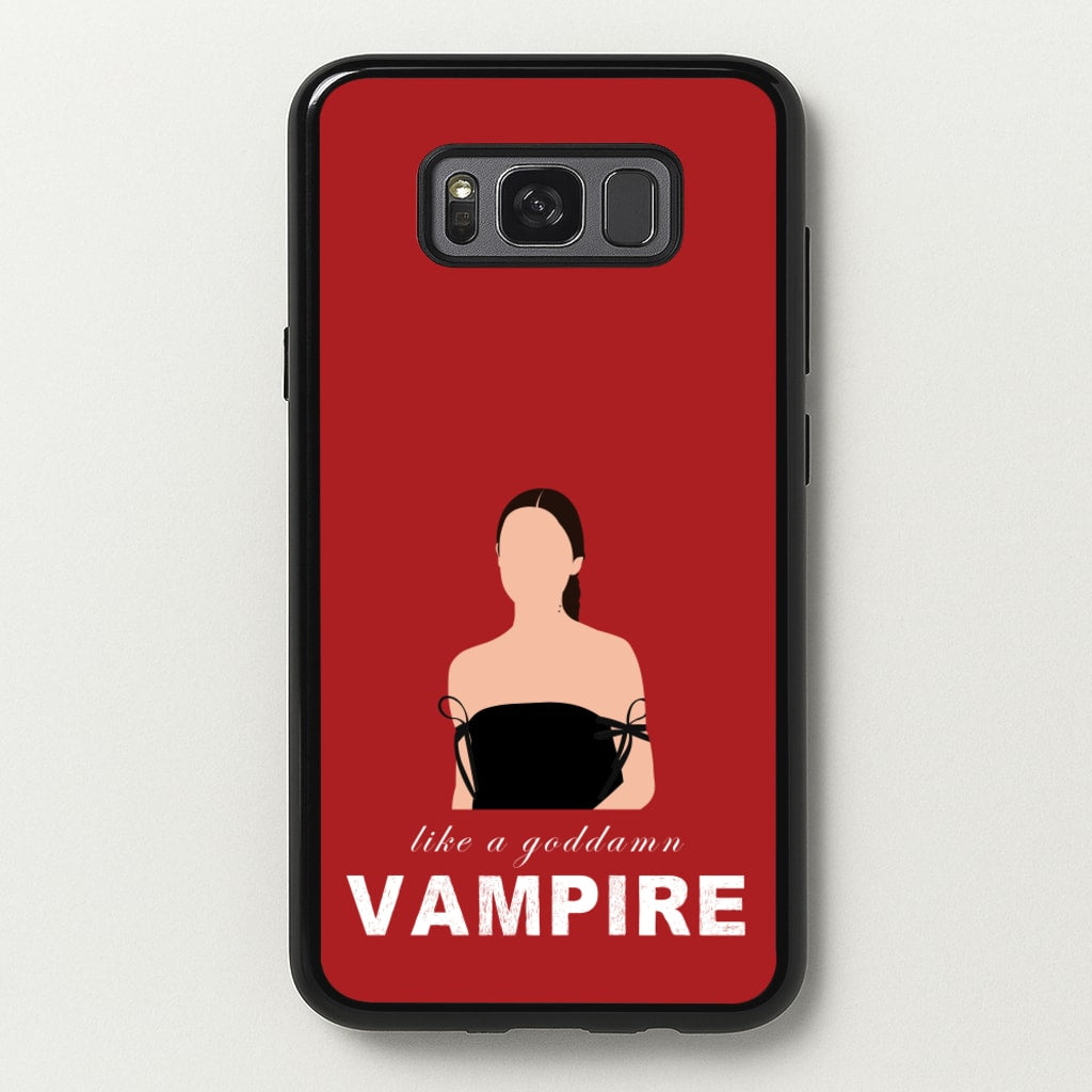 Goddamn Vampire - Olivia Phone Case for Galaxy S8 Plus