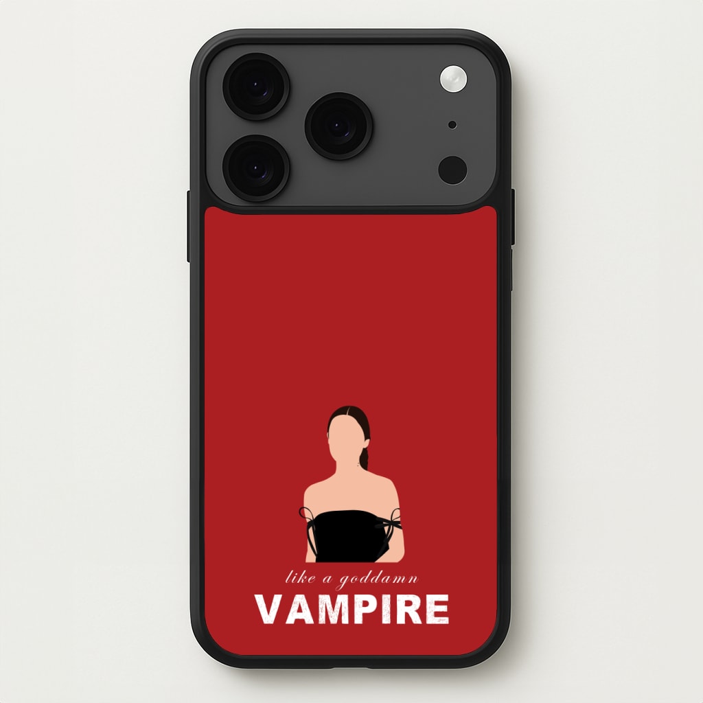 Goddamn Vampire Phone Case for iPhone 17 Pro Max