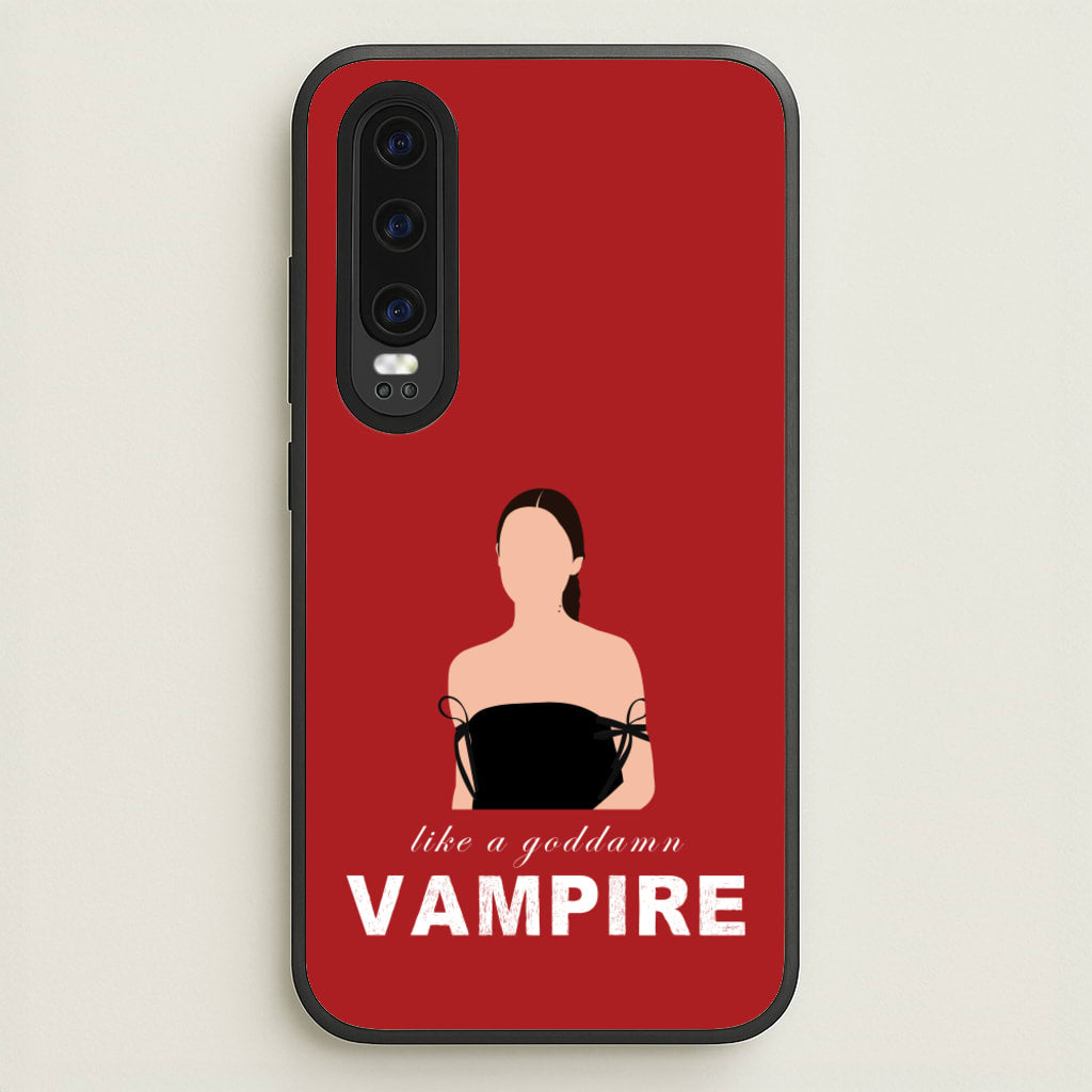 Goddamn Vampire - Olivia Phone Case for Huawei P30