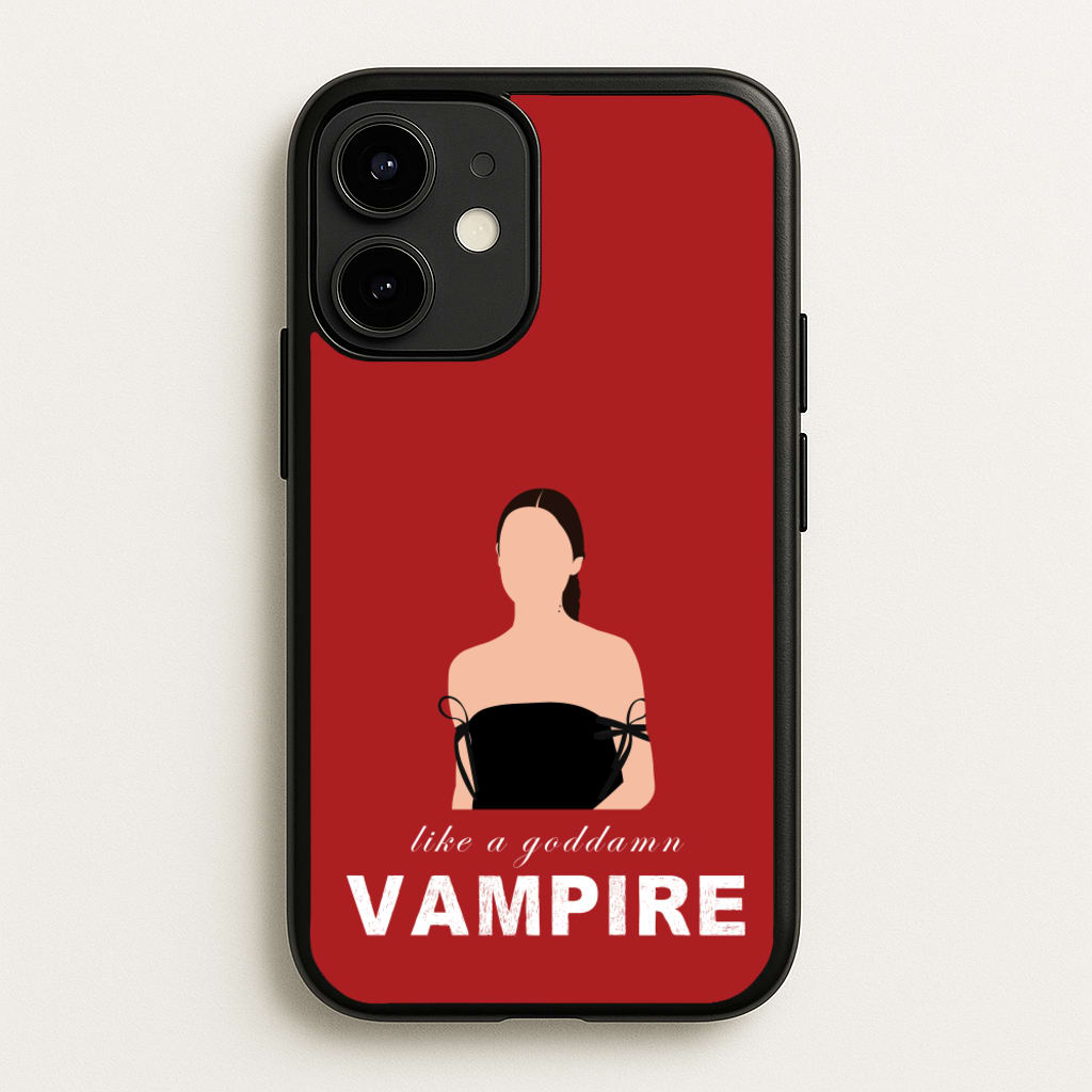 Goddamn Vampire - Olivia Phone Case for iPhone 12 / 12 Pro