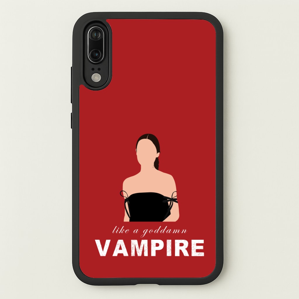 Goddamn Vampire - Olivia Phone Case for Huawei P20