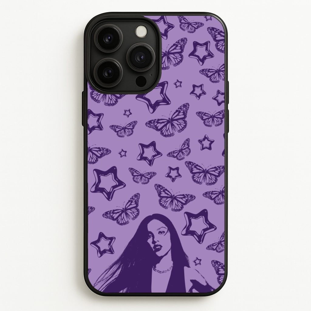 Stars And Butterflies Pattern - Olivia Phone Case for iPhone 13 Pro Max