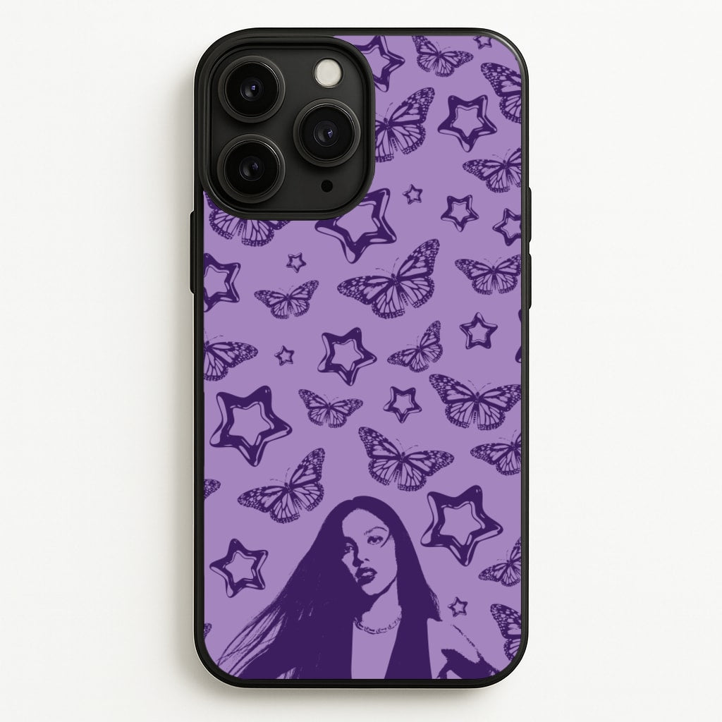Stars And Butterflies Pattern - Olivia Phone Case for iPhone 11 Pro Max