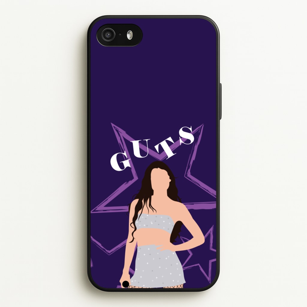 Dark Purple Olivia - Olivia Phone Case for iPhone 5 / 5s / SE 2016