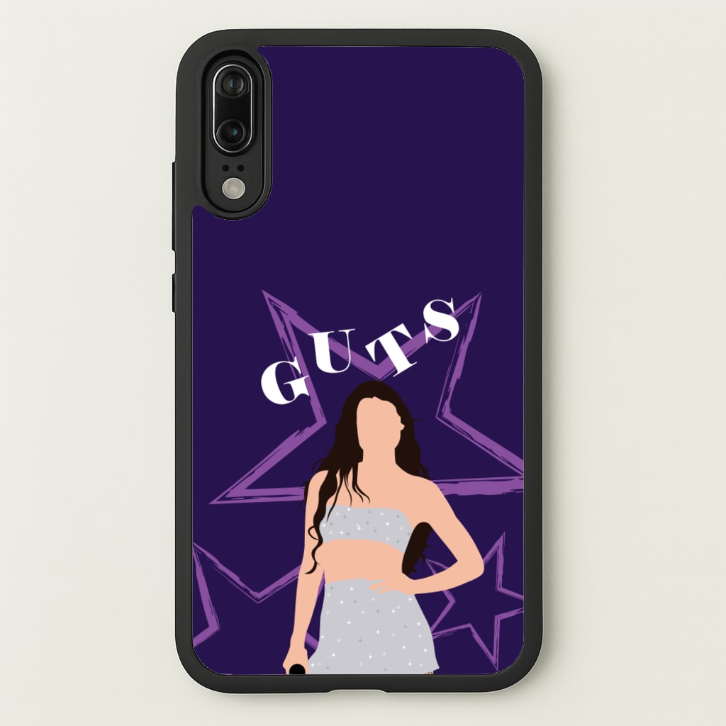 Dark Purple Olivia - Olivia Phone Case for Huawei P20