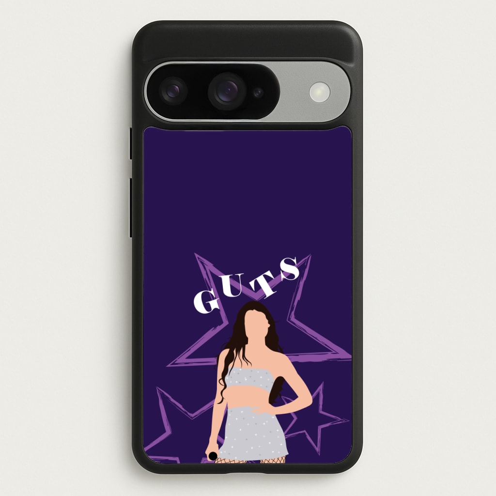 Dark Purple Olivia Phone Case for Google Pixel 10 / 10 Pro