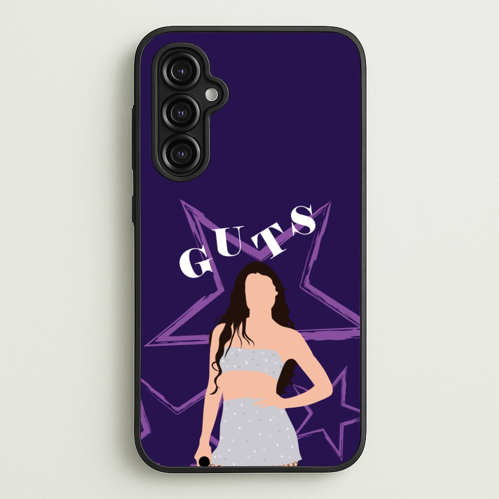 Dark Purple Olivia - Olivia Phone Case for Galaxy A14