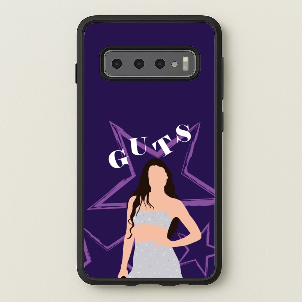 Dark Purple Olivia - Olivia Phone Case for Galaxy S10 Plus