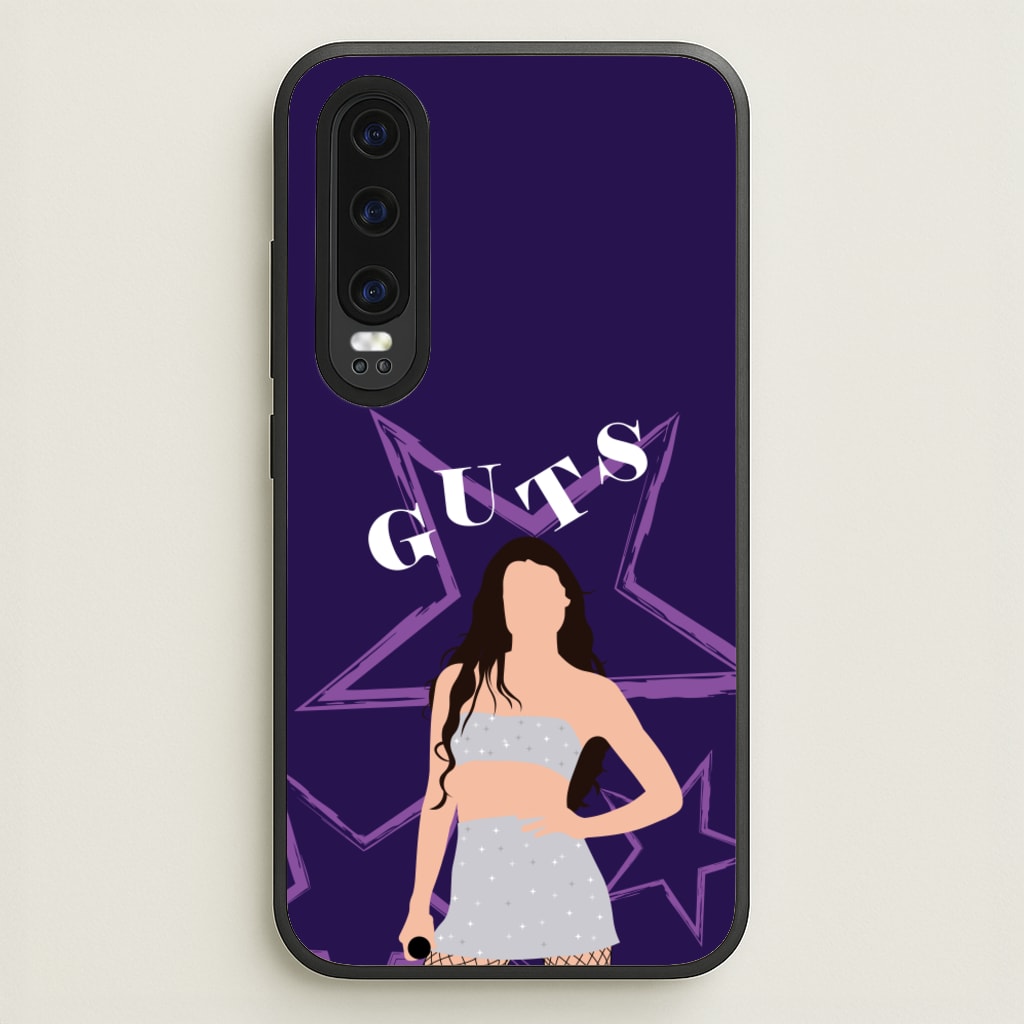 Dark Purple Olivia - Olivia Phone Case for Huawei P30