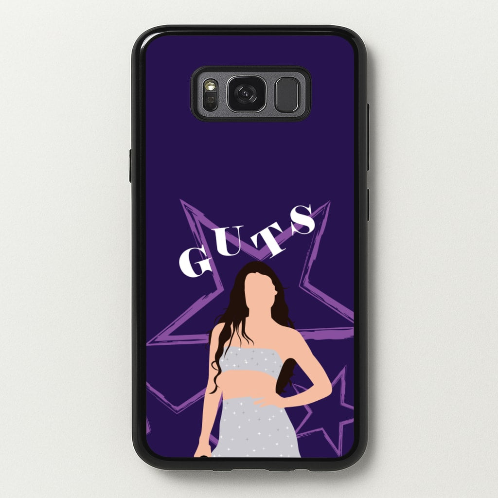 Dark Purple Olivia - Olivia Phone Case for Galaxy S8
