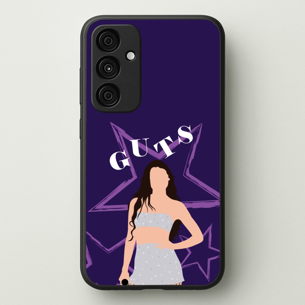 Dark Purple Olivia - Olivia Phone Case for Galaxy A35