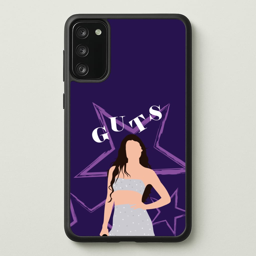 Dark Purple Olivia - Olivia Phone Case for Galaxy S20