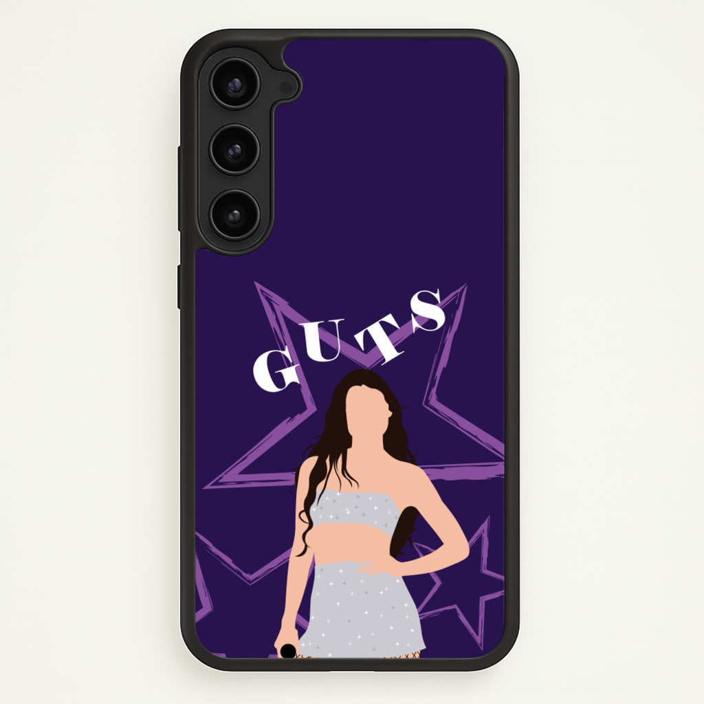 Dark Purple Olivia - Olivia Phone Case for Galaxy S23