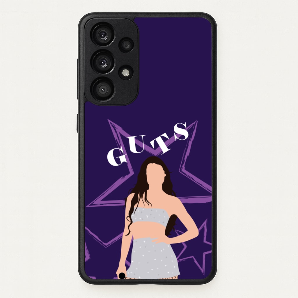 Dark Purple Olivia - Olivia Phone Case for Galaxy A53