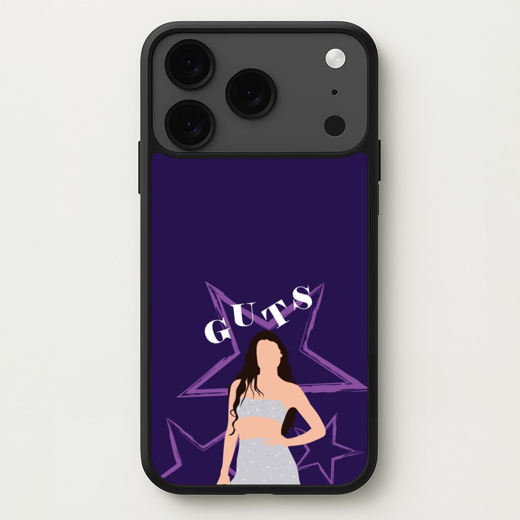 Dark Purple Olivia Phone Case for iPhone 17 Pro