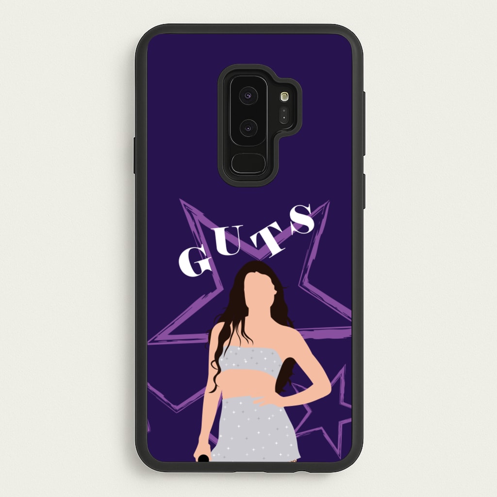 Dark Purple Olivia - Olivia Phone Case for Galaxy S9 Plus