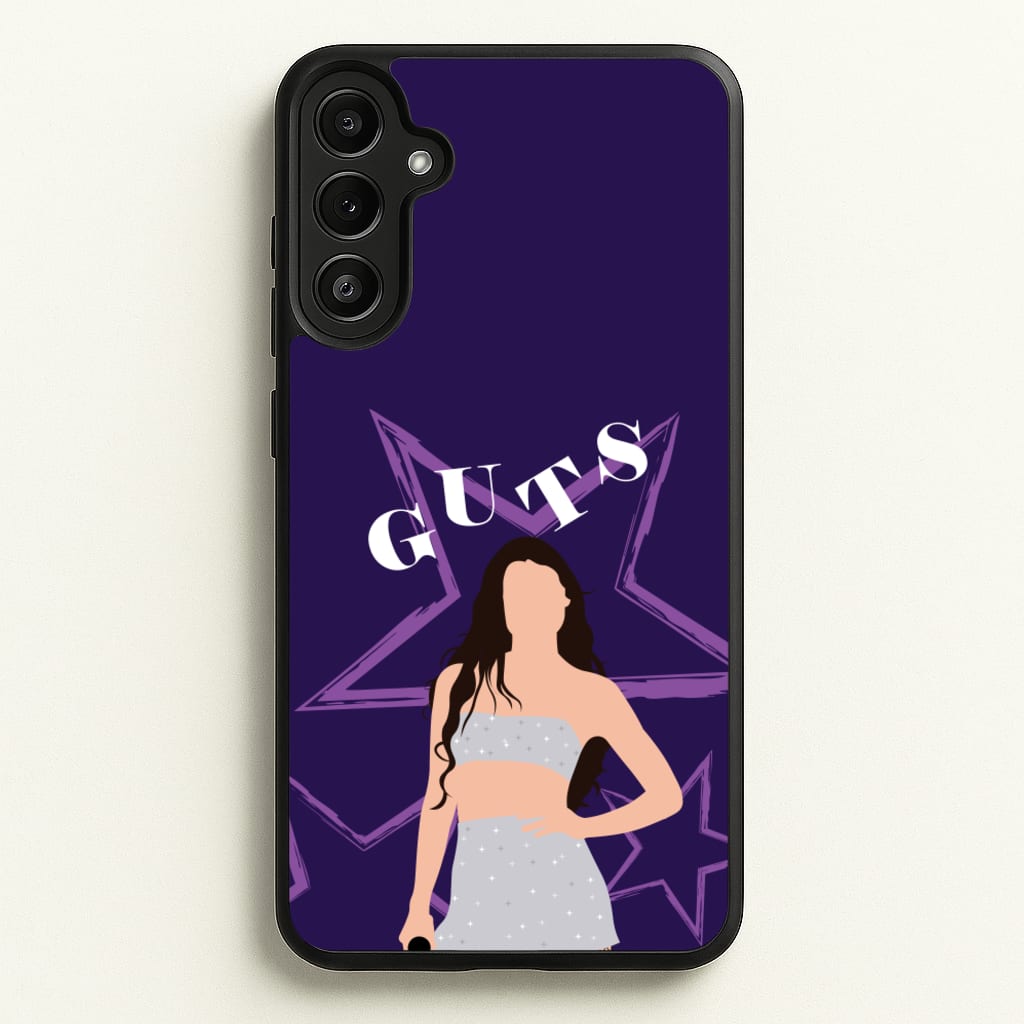 Dark Purple Olivia - Olivia Phone Case for Galaxy A34