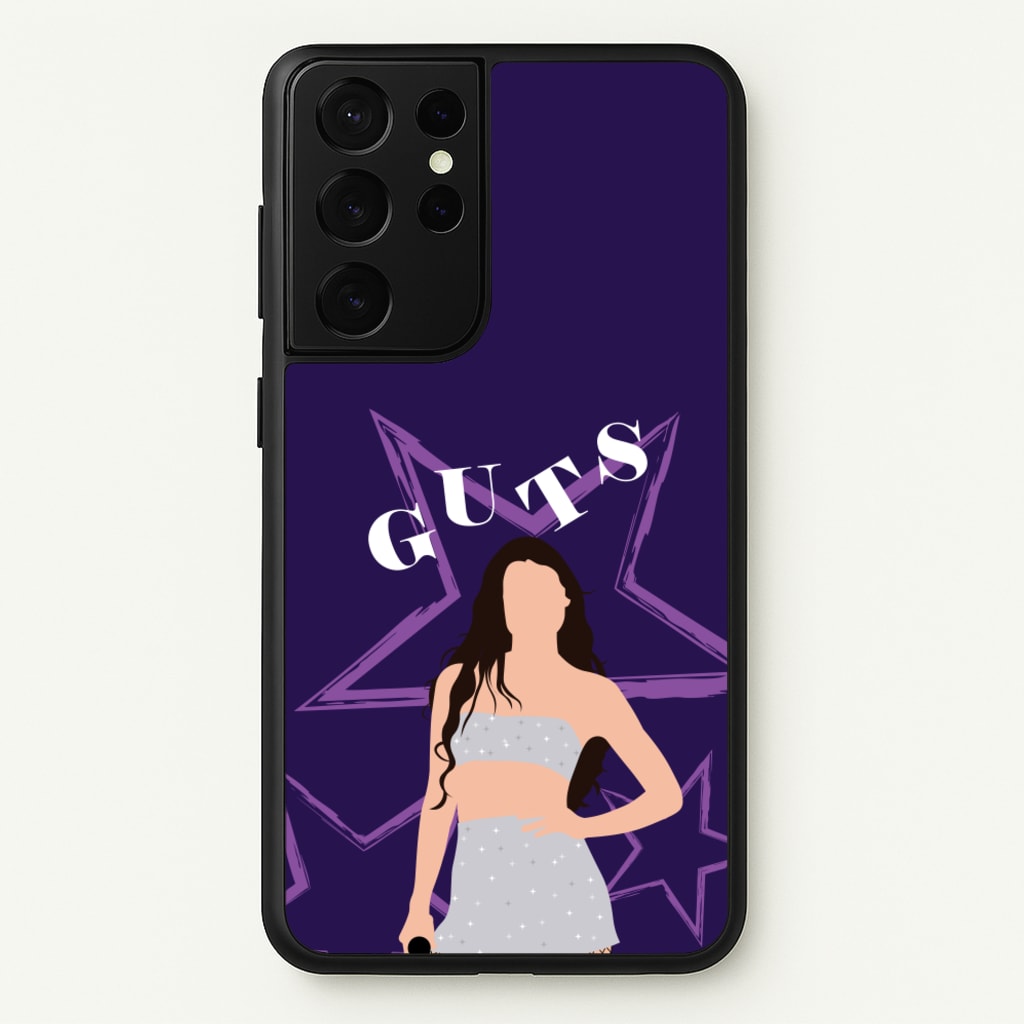 Dark Purple Olivia - Olivia Phone Case for Galaxy S21 Ultra