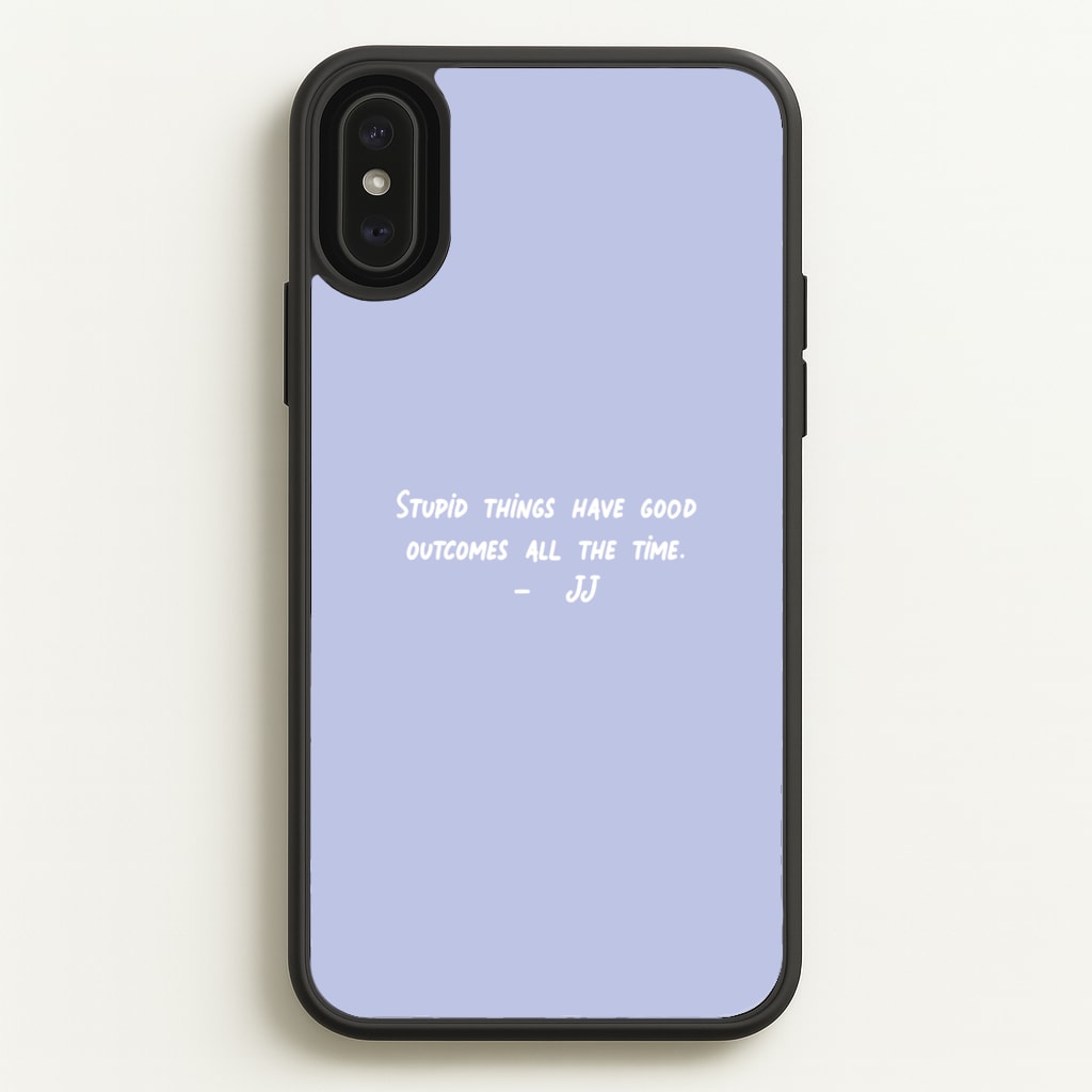 Stupid Things Have Good Outcomes - Outer Banks - Outer Banks Phone Case for iPhone XS Max