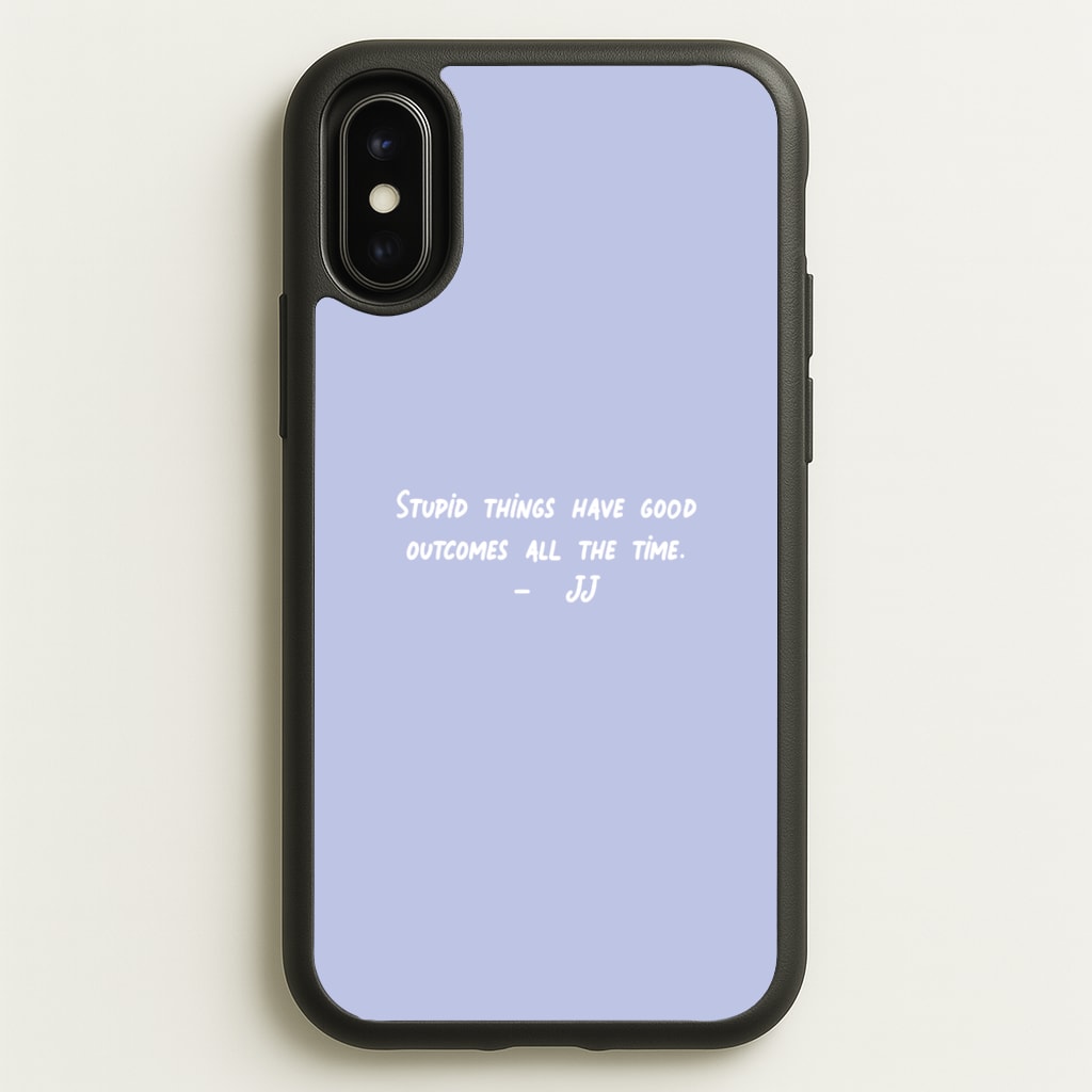 Stupid Things Have Good Outcomes - Outer Banks - Outer Banks Phone Case for iPhone X / XS