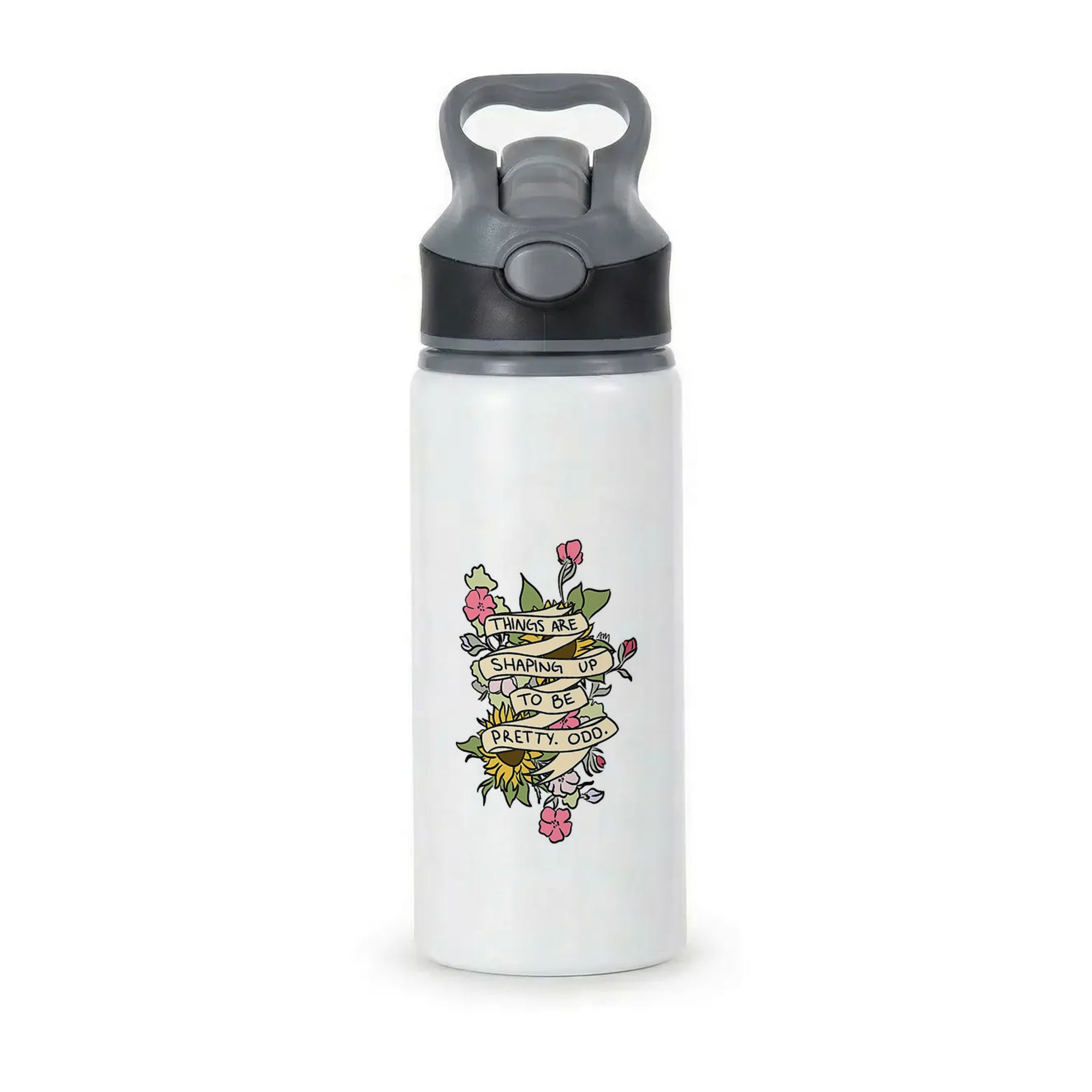 Things are Shaping up to be Pretty Odd Active Water Bottle - Black