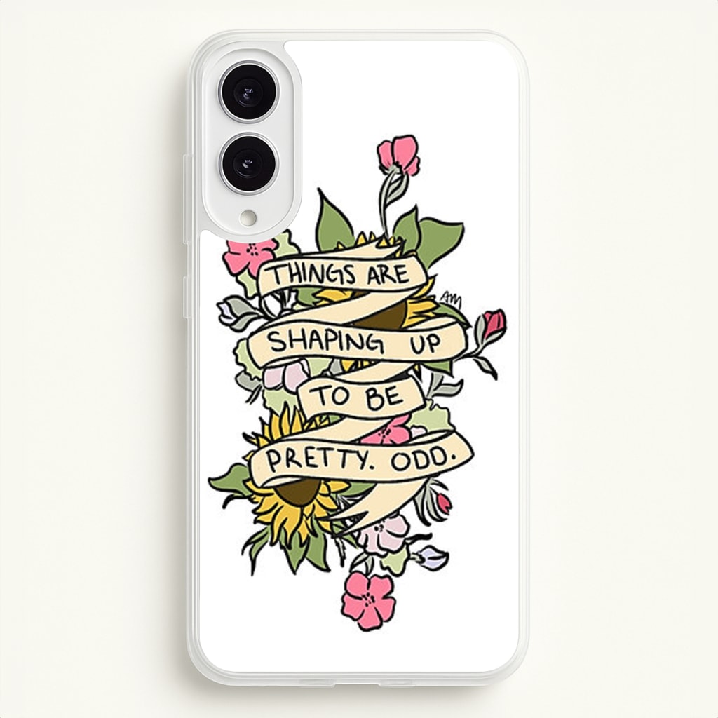 Things are Shaping up to be Pretty Odd - Panic At the Disco Phone Case for Galaxy S25 Edge