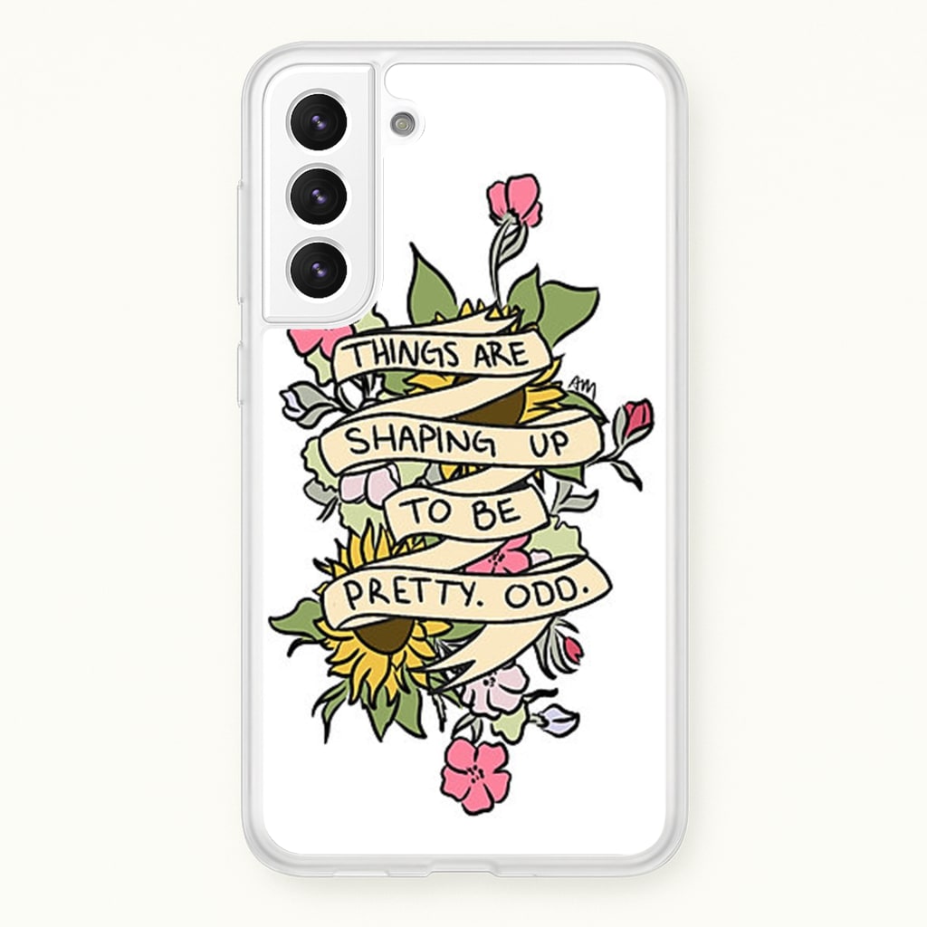 Things are Shaping up to be Pretty Odd - Panic At the Disco Phone Case for Galaxy S22