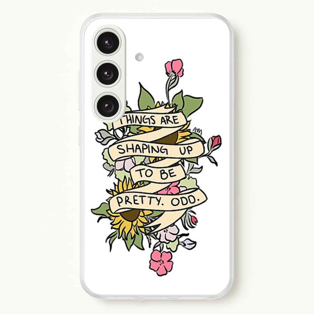 Things are Shaping up to be Pretty Odd - Panic At the Disco Phone Case for Galaxy S24FE