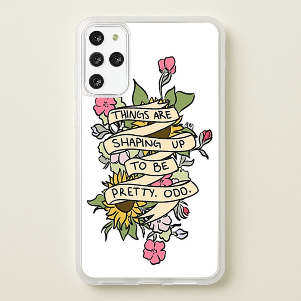 Things are Shaping up to be Pretty Odd - Panic At the Disco Phone Case for Galaxy S20 Plus