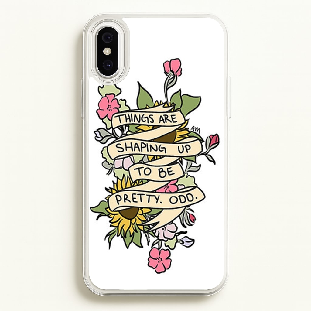 Things are Shaping up to be Pretty Odd - Panic At the Disco Phone Case for iPhone XS Max